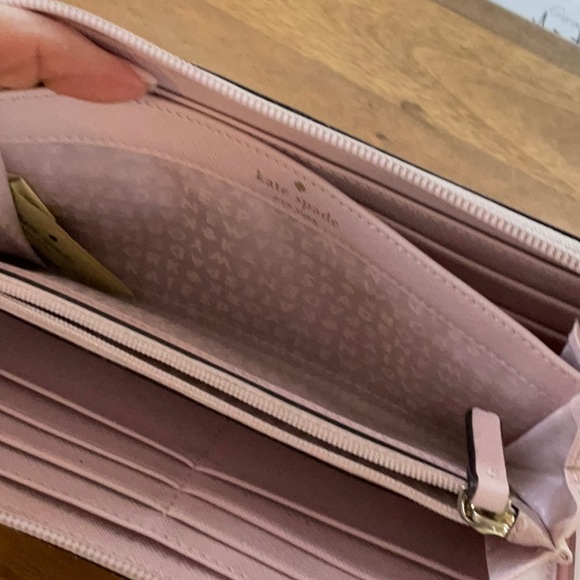 Kate Spade Light Pink Polka Dot Wallet - Picture 12 of 14